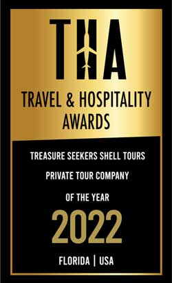 Award plaque for THA Travel & Hospitality, 2022, Florida, USA.